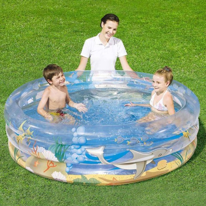 Bestway 51048 - Swimming Pool Sea Life 3 Rings