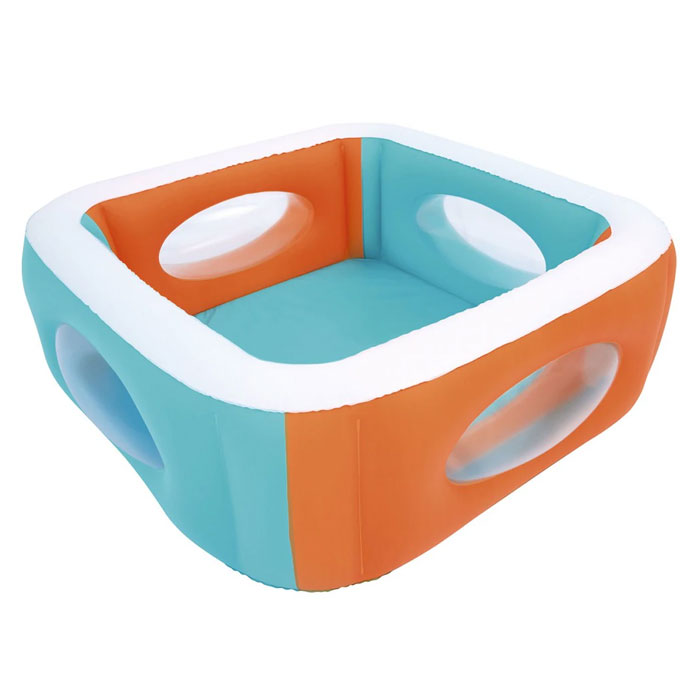 Bestway 51132 Two-Tone Inflatable Kiddie Pool With Windows
