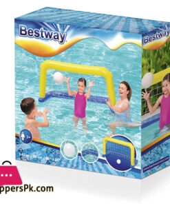 Bestway 52123 Water Polo Swimming Set, Inflatable Pool Games