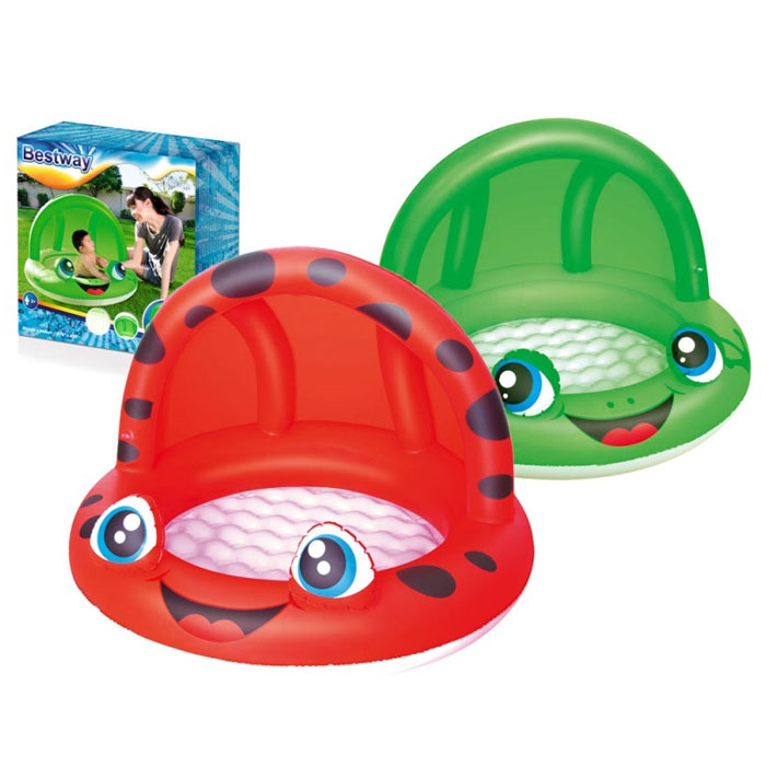 Bestway 52189 Frog Shaped Baby Pool 97 X 66 Cm - Green