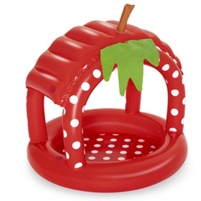 Bestway 52387 Strawberry Baby Pool 91 X 91 X 91Cm