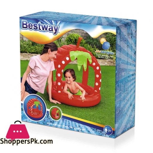 Bestway 52387 Strawberry Baby Pool 91 x 91 x 91cm