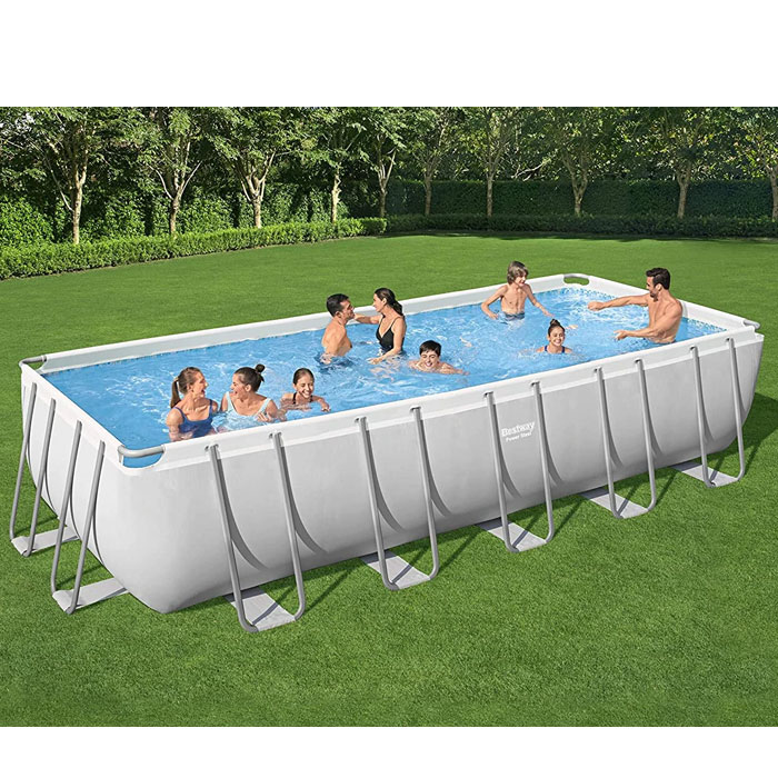 Bestway 5611Z Power Steel Above Ground Swimming Pool 640X274X132Cm