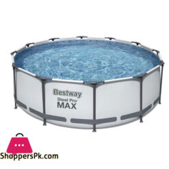 Bestway - 56416 Steel Pro Max Pool Set Round Above Ground Pool
