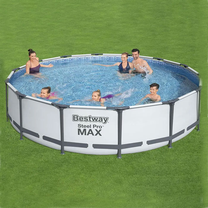 Bestway - 56416 Steel Pro Max Pool Set Round Above Ground Pool
