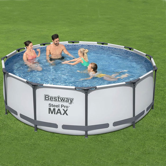 Bestway - 56418 Steel Pro Max Round Above Ground Pool