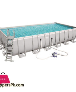 Bestway 56474 Power Steel Above Ground Swimming Pool