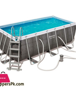 Bestway - 56722 Power Stee Rectangular Outground Pool