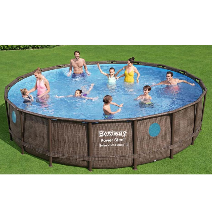 Bestway - 56977 Above Ground Pool Round Steel Porthole Window