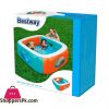 Bestway 51132 Two-Tone Inflatable Kiddie Pool with Windows