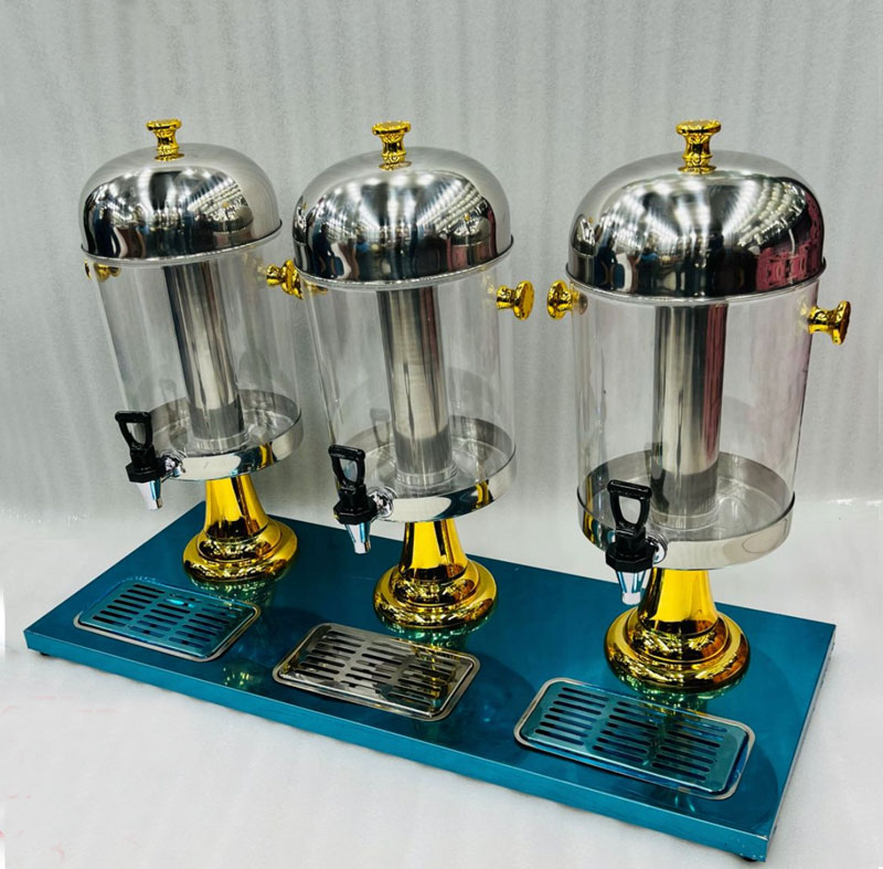 Buffet Catering Juice Machine Tank Refrigerated Fresh Drink Juice Beverage Dispenser Cooler Triple – 24 Liter 10 Buffet Catering Juice Machine Tank Refrigerated Fresh Drink Juice Beverage Dispenser Cooler Triple – 24 Liter