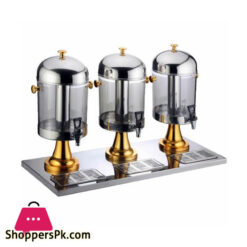 Buffet Catering Juice Machine Tank Refrigerated Fresh Drink Juice Beverage Dispenser Cooler Triple – 24 Liter 5 Buffet Catering Juice Machine Tank Refrigerated Fresh Drink Juice Beverage Dispenser Cooler Triple – 24 Liter