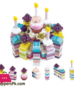 Cake Blocks My Birthday Gift - 204 Pcs