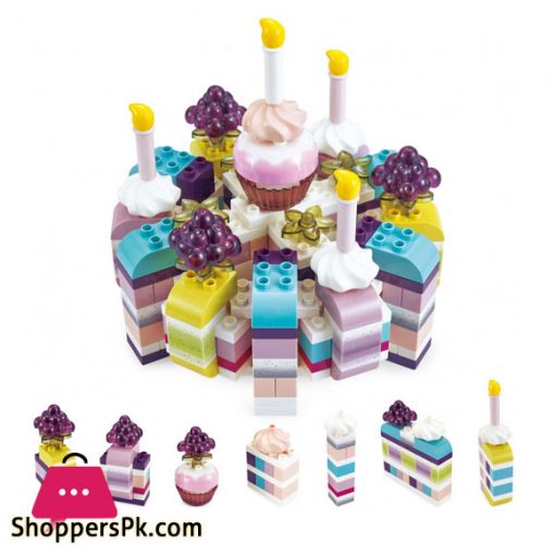 Cake Blocks My Birthday Gift - 204 Pcs