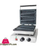 Commercial Electric Lolly Waffle Maker - Waffle Stick Maker - Stick Waffle Baker Machine