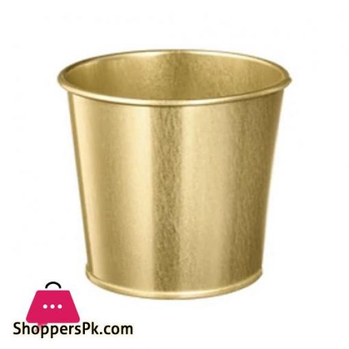 Daidai - Plant Pot (Brass-Colour - 9 cm)