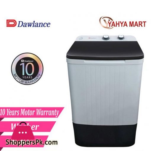 Dawlance DW 6100 C Single Washing Machine 8kg White & Black