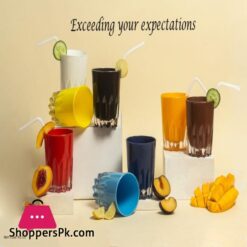 6 Pcs Diamond Base Acrylic Glass