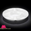 Wilmax Fine Porcelain Divided Round Dish 10Inch WL‑992019-A