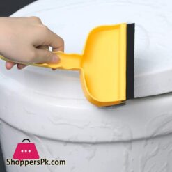 Double Sided Window Cleaning Tool Squeegee Sponge Scrubber Scraper Cleaner Brush For Bathroom Glass