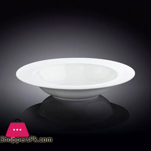 Wilmax Fine Porcelain Deep Plate 9 Inch - 23 CM 15 OZ - 450 ML