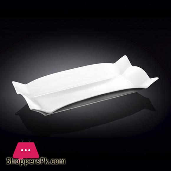 Fine Porcelain Platter Wl-992583-A 3 A Fine Porcelain Platter 125 X 6 32 X 15 Cm Wl 992583A