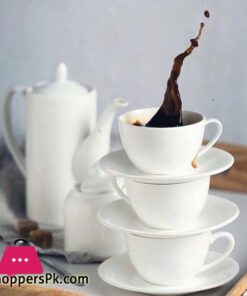 A Fine Porcelain 3 Oz 100 Ml Coffee Cup Saucer Wl 993002Ab