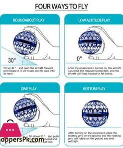 Flying Ball Boomerang Spinner Flyorb Orb Magic Ball Drone Flight Gyro Stress Release Toys Kids Children Birthday Christmas Gifts|Rc Helicopters
