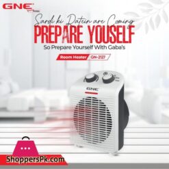 Gaba National Deluxe Fan Heater (GN-2127)