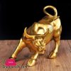 Golden Wall Street Bull OX Figurine Sculpture Charging Stock Market Bull Statue Home Office Decoration Gift|Statues & Sculptures