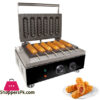 Gorilla Rock Corn Dog Waffle Maker  6 Pieces