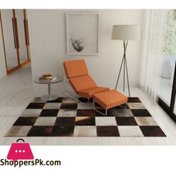 Gray Cowhide Black And Brown Cowhide Patchwork Rugs