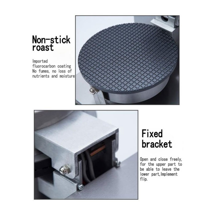 Ice Cream Cone Waffle Maker 1200W Electric Ice Cream Cone Nonstick Waffle Machin