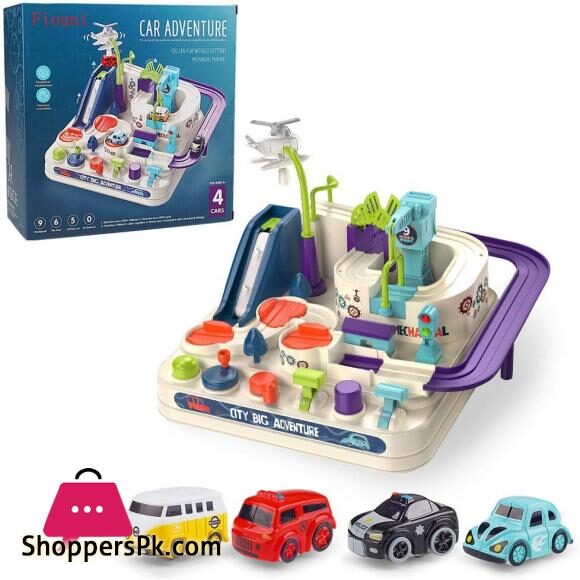 Fiouni Car Adventure Kid Toys For 3 4 5 6 7 8 Year Old Boy Girls,Cars Track Kids Toys Car Race Track Toys Intelligence Educational Toy Birthday Gifts Kids For Age 3 Up
