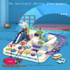 Fiouni Car Adventure Kid Toys For 3 4 5 6 7 8 Year Old Boy Girls,Cars Track Kids Toys Car Race Track Toys Intelligence Educational Toy Birthday Gifts Kids For Age 3 Up