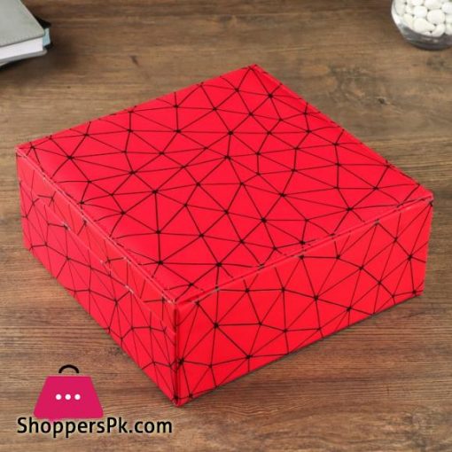 Jewelry Box Pu jewelry "multi colored spider web on red" 10 х24х24 cm baby leather jewelry boxes jewelry boxes|