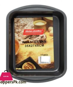 Kitchen Jewellery Roaster Pan, Deep, 25X27X6Cm, Tt2853