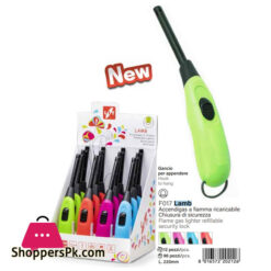 Lit Flame Gas Lighter Lamb Italy Made F017