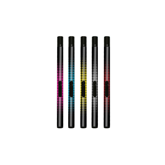 Lit Long Flame Gas Lighter Oval 9-Inch Italy Made -1 Pcs F018