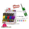 LIT Transparent Color Gas Lighter - F021 Italy Made -1 Pcs