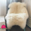 Large Ivory White Sheepskin Rug