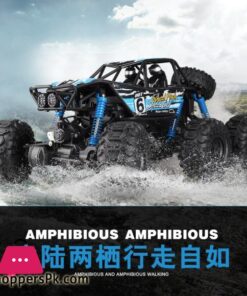 Large Water Land Amphibious Remote Control Car Six Wheel Drive High Speed Buggy Climbing Car Powerful High Speed Motor Rc Carrc Cars