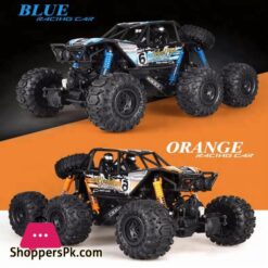 Large Water Land Amphibious Remote Control Car Six Wheel Drive High Speed Buggy Climbing Car Powerful High Speed Motor Rc Carrc Cars