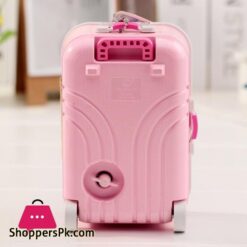 Fashion Luggage Music Box Jewelry Box Lovely Gift Beautiful With Mirror Ballet Girl Rotate Music Box Lovers Gifts Storage Box|Music Boxes