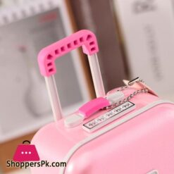 Fashion Luggage Music Box Jewelry Box Lovely Gift Beautiful With Mirror Ballet Girl Rotate Music Box Lovers Gifts Storage Box|Music Boxes