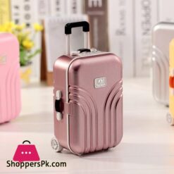 Fashion Luggage Music Box Jewelry Box Lovely Gift Beautiful With Mirror Ballet Girl Rotate Music Box Lovers Gifts Storage Box|Music Boxes