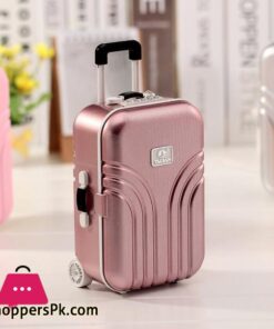Fashion Luggage Music Box Jewelry Box Lovely Gift Beautiful With Mirror Ballet Girl Rotate Music Box Lovers Gifts Storage Box|Music Boxes