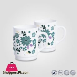 Luminarc 6pcs Opal Stackable Lavande Mug 25cl