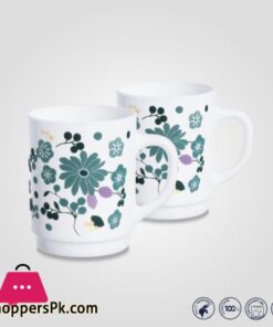 Luminarc 6pcs Opal Stackable Lavande Mug 25cl