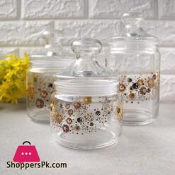 Luminarc 3Pcs Decorative Comet Nova Jar Set